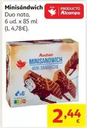 Alcampo Auchan - minisandwich oferta