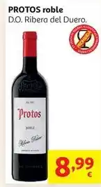 Alcampo Protos - roble d.o. ribera del duero oferta