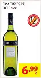 Alcampo Tío pepe - fino d.o. jerez oferta