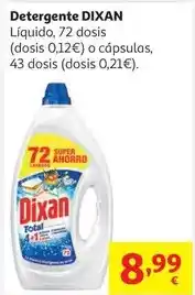 Alcampo Detergente liq. dixan 72ds oferta