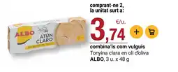 BonpreuEsclat ALBO Tonyina clara en oli d'oliva oferta