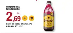 BonpreuEsclat CACAOLAT Batut de cacau original XXL oferta