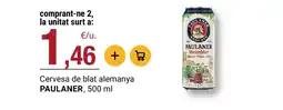 BonpreuEsclat PAULANER Cervesa de blat alemanya oferta