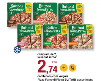 BonpreuEsclat BUITONI Pizza Forno di Pietra assortiment oferta