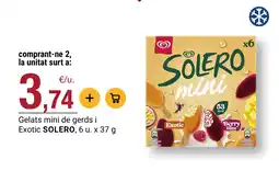 BonpreuEsclat SOLERO Gelats mini de gerds i Exotic oferta
