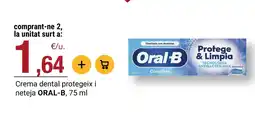 BonpreuEsclat ORAL-B Crema dental protegeix i neteja oferta