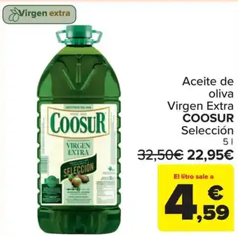 Carrefour Market Coosur Aceite de oliva Virgen extra oferta