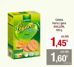 Masymas GULLÓN Galleta María Ligera oferta
