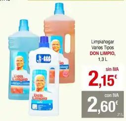 Masymas Don Limpio Limpiahogar Varios Tipos oferta