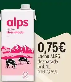 CoMarket Alps - leche desnatada oferta