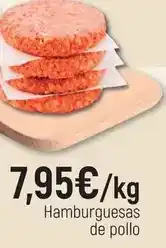 CoMarket Hamburguesas de pollo oferta