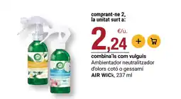 BonpreuEsclat AIR WICK Ambientador neutralitzador d'olors cotó o gessamí oferta