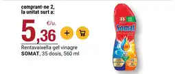 BonpreuEsclat SOMAT Rentavaixella gel vinagre oferta