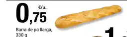 BonpreuEsclat Barra de pa llarga oferta