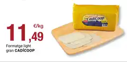 BonpreuEsclat CADÍCOOP Formatge light gran oferta