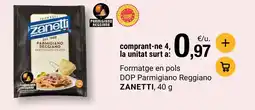 BonpreuEsclat ZANETTI Formatge en pols DOP Parmigiano Reggiano oferta