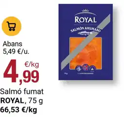 BonpreuEsclat ROYAL Salmó fumat oferta
