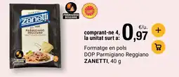 BonpreuEsclat ZANETTI Formatge en pols DOP Parmigiano Reggiano oferta