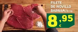 HiperDino Filete de novillo babilla oferta