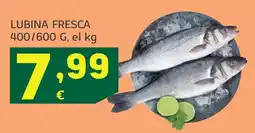 HiperDino Lubina fresca oferta