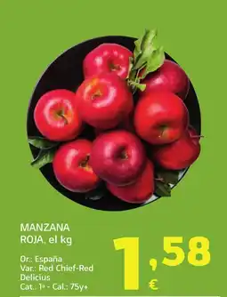 HiperDino Manzana roja oferta