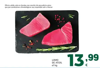 HiperDino Lomo de atún oferta