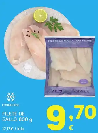 HiperDino Filete de gallo oferta