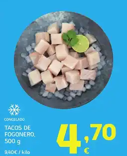 HiperDino Tacos de fogonero oferta