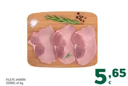 HiperDino Filete jamón cerdo oferta