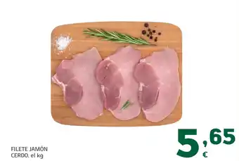HiperDino Filete jamón cerdo oferta
