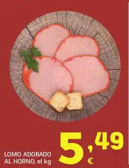 HiperDino Lomo adobado al horno oferta