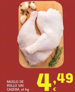 HiperDino Muslo de pollo sin cadera oferta