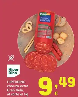 HiperDino HIPERDINO chorizo extra Gran Vela oferta