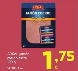 HiperDino ARGAL jamón cocido extra oferta