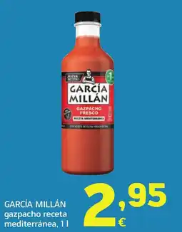 HiperDino GARCÍA MILLÁN gazpacho receta mediterránea oferta