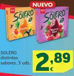 HiperDino SOLERO distintos sabores oferta