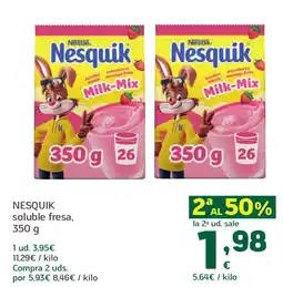 HiperDino NESQUIK soluble fresa oferta