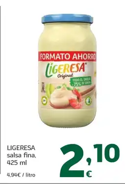 HiperDino LIGERESA salsa fina oferta