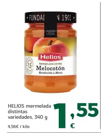 HiperDino HELIOS mermelada distintas variedades oferta