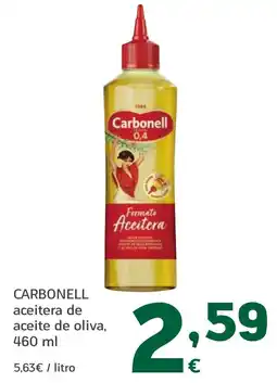 HiperDino CARBONELL aceitera de aceite de oliva oferta