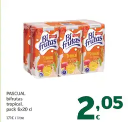HiperDino PASCUAL bífrutas tropical oferta