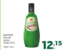 HiperDino RUAVIEJA licor de crema Orujo oferta
