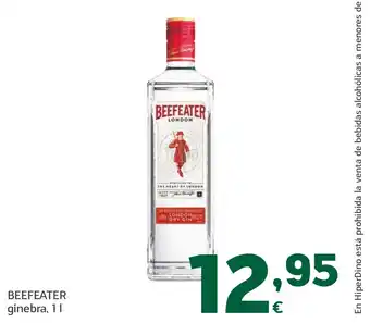 HiperDino BEEFEATER ginebra oferta
