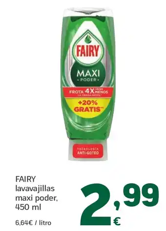 HiperDino FAIRY lavavajillas maxi poder oferta