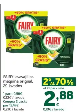 HiperDino FAIRY lavavajillas máquina orignal oferta