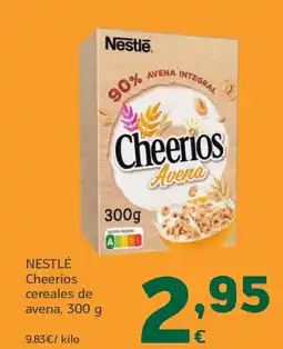 HiperDino NESTLÉ Cheerios cereales de avena oferta