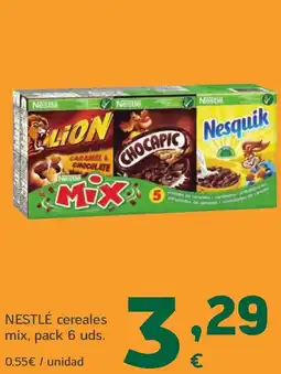HiperDino NESTLÉ cereales mix oferta
