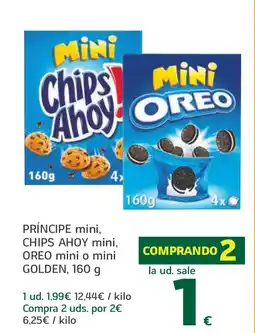 HiperDino PRÍNCIPE mini, CHIPS AHOY mini, OREO mini o mini oferta