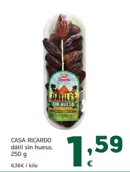 HiperDino CASA RICARDO dátil sin hueso, oferta