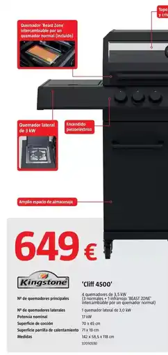 Bauhaus Kingstone - 'clif 4500' oferta